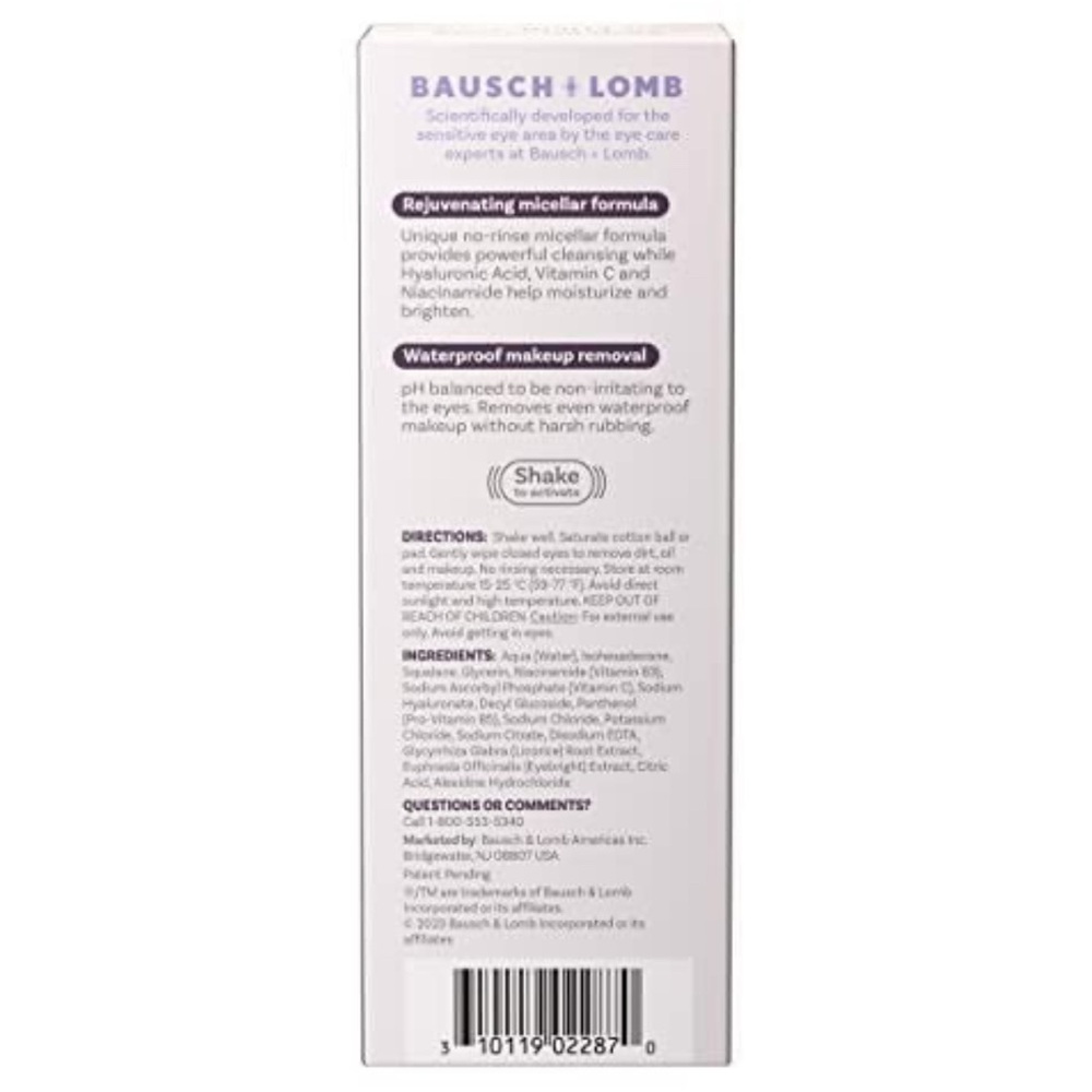 Bausch + Lomb Lumify Cleansing Water - Purple - Picture 3 of 3